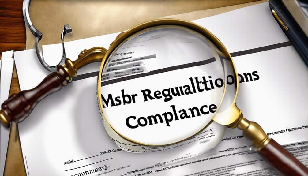 compliance with msrb regulations