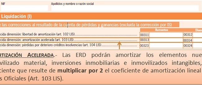 diferencias entre amortizacion acelerada y lineal en las empresas