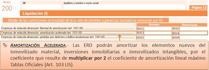 diferencias entre amortizacion acelerada y lineal en las empresas