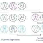 Diferencias entre el muestreo sistemático y el muestreo por conglomerados