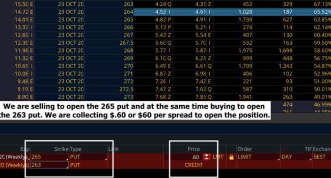 differences between credit spreads and debit spreads