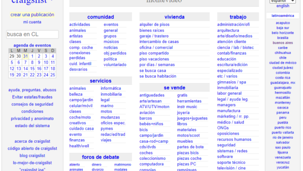 las 10 mejores alternativas economicas a craigslist para la venta online