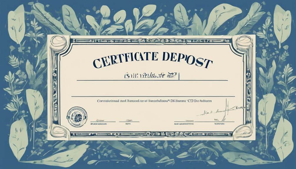 optimizing certificates of deposit